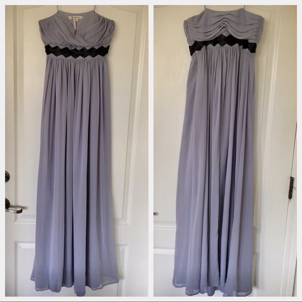 BCBGeneration strapless long dress